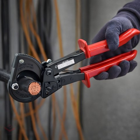 Nożyce Zapadkowe Obcinak Obcinaczki do Kabli Przecinak Izolowane 240 mm2