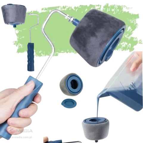 Wałek Malarski do Malowania Ścian Rogów Narożników Niekapiący Paint Roller