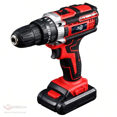 Wiertarka Wkrętarka Akumulatorowa Walizka 2xAku 18V Led + Akcesoria