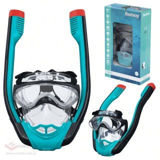 Bestway 24060 Maska do Nurkowania Pełnotwarzowa Maska ​​Do Snorkelingu S/M
