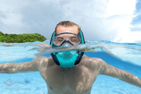 Bestway 24060 Maska do Nurkowania Pełnotwarzowa Maska ​​Do Snorkelingu S/M