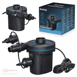 Bestway 62257 Pompka do Pompowania Materacy Basenów Elektryczna DC 12V 680L