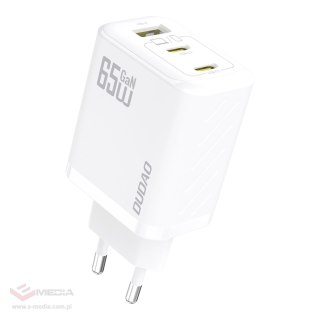 Ładowarka sieciowa Dudao A29C 65W GaN + kabel USB-C - biała