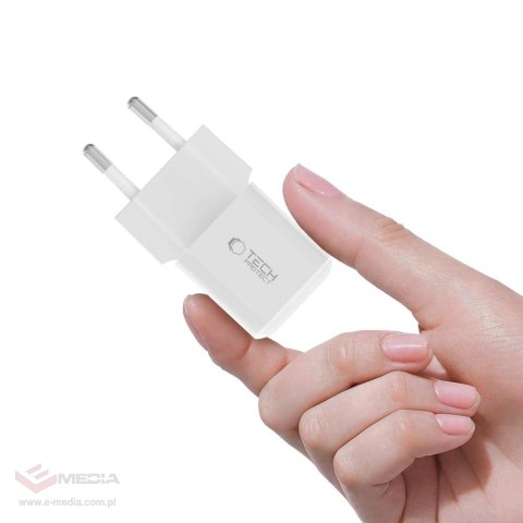 Ładowarka sieciowa Tech-Protect NCM25 USB-C PD 25W - biała
