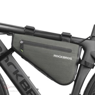 Torba Rockbros AS-017 rowerowa na ramę 5 l - ciemnozielona