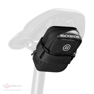 Torba rowerowa Rockbros F006 podsiodłowa 0,35 l - czarna