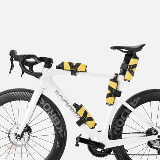 Torba rowerowa Rockbros AS-161 na dolną rurę wodoodporna 1 l - żółta