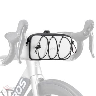 Torba rowerowa Rockbros TL001 ROAD TO SKY 1,9 l na kierownicę wodoodporna - biała