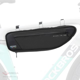 Torba rowerowa Rockbros TL003 ROAD TO SKY 2 l pod ramę wodoodporna - czarna
