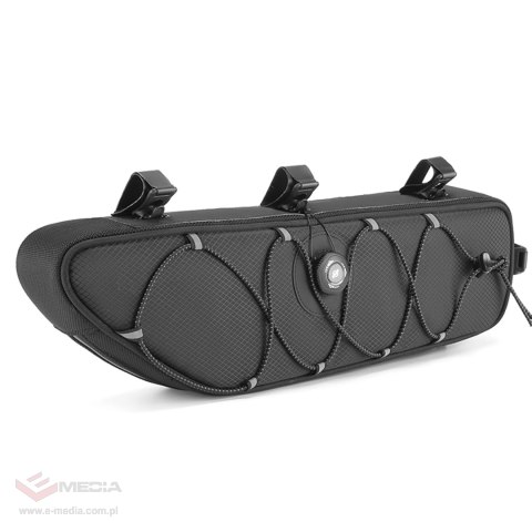 Torba rowerowa Rockbros TL003 ROAD TO SKY 2 l pod ramę wodoodporna - czarna