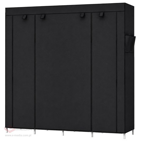 Duża Szafa Materiałowa Tekstylna Składana na Ubrania Ciuchy 175x45x170cm