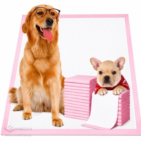 Paleta 168 x Podkłady Maty Higieniczne dla Psa Kota do Nauki Sikania 60x90cm Grube 50 szt