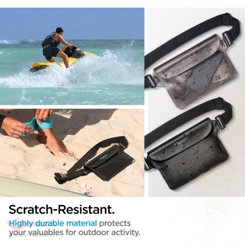 Torba Spigen Aqua Shield A620 wodoodporna biodrowa IPX8 - czarna