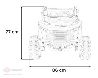 Pojazd RACING Road 2000 Biały