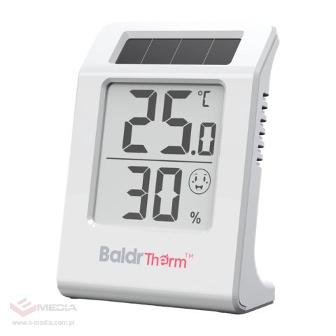 Termohigrometr BALDRTHERM E0587TH zasilany energią słoneczną