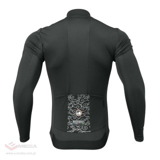 Bluza rowerowa Rockbros TLWT001 ROAD TO SKY wiatroszczelna ocieplana L - czarna