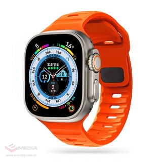Pasek Tech-Protect IconBand Line na Apple Watch 42 / 44 / 45 / 49 mm - pomarańczowy