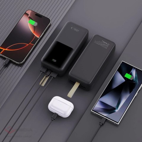 Powerbank Tech-Protect PB03 30000mAh 22.5W - czarny