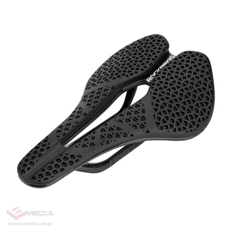 Siodełko rowerowe Rockbros LF0214 anatomiczne 3D wodoodporne - czarne