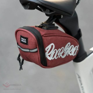 Torba rowerowa Rockbros G007 Flash Journey podsiodłowa 0.8 l - czerwona