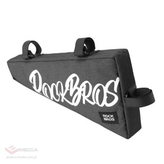 Torba rowerowa Rockbros G008 Flash Journey na ramę trójkątna XL 1,9 l - czarna