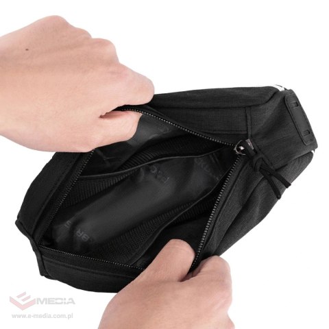Torba rowerowa Rockbros G009 Flash Journey na górną rurę 0.8 l - czarna