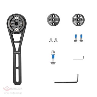 Uchwyt na licznik rowerowy Rockbros FK-307S nylon - czarny