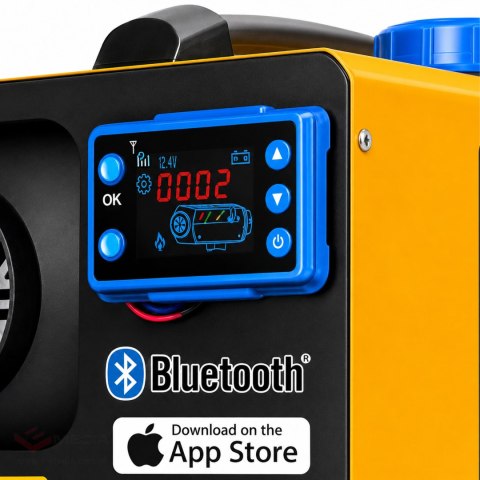 30 x Nagrzewnica Spalinowa Dmuchawa Olejowa Ogrzewanie WEBASTO 8Kw 12/24V bluetooth
