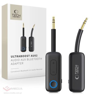 Adapter audio Tech-Protect Ultraboost AU02 Bluetooth 5.4 - czarny