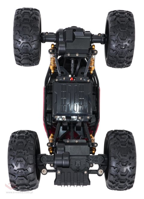 Crawler R/C 1:18 CLIMB POWER Czerwony