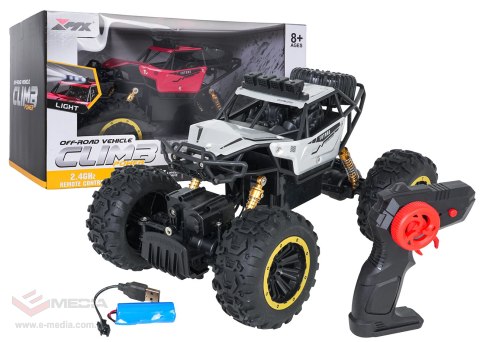 Crawler R/C 1:18 CLIMB POWER Srebrny