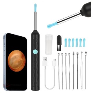 Otoskop Kamera do Czyszczenia Uszu Usuwania Woskowiny Smart HD Endoskop