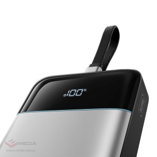 Powerbank Cuktech LPB252N 120 W 25000 mAh z wbudowanym kablem USB-C - szary