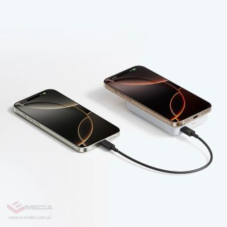 Powerbank Cuktech WPB100N 20 W 10000 mAh magnetyczny z podstawką - biały