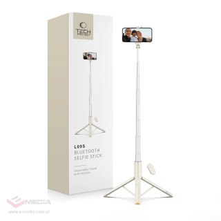 Selfie Stick Tech-Protect L09S z tripodem - beżowy