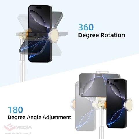 Selfie Stick Tech-Protect L09S z tripodem - beżowy