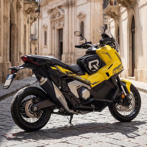 Torba motocyklowa Rockbros A40-1 na bak motocyklowy 12l - czarna