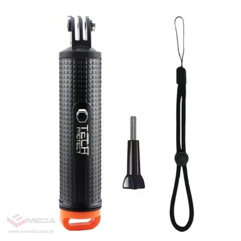 Uchwyt / bojka wypornościowa Tech-Protect GA100 Hand Grip do GoPro / DJI - czarny