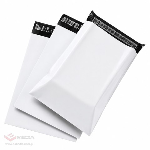 10x Foliopaki Kurierskie Koperty Białe 600x800mm 50 szt Foliopak Kurierski