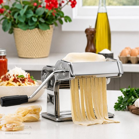 288 x Maszynka Krajarka do Makaronów Ciasta Pierogów Lasagne 3w1 Stalowa Ręczna