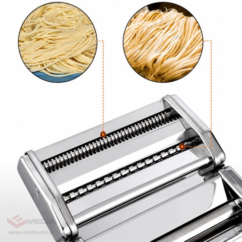 288 x Maszynka Krajarka do Makaronów Ciasta Pierogów Lasagne 3w1 Stalowa Ręczna
