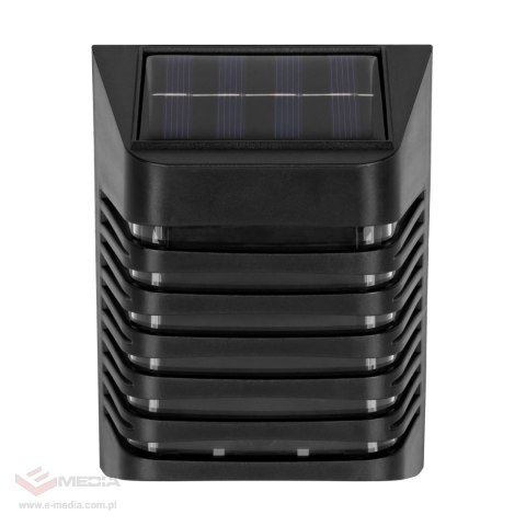 Lampa solarna ogrodowa elewacyjna - komplet 2 sztuk