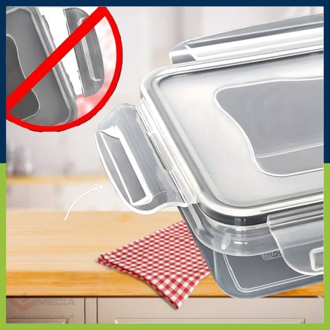 144 x zestaw 12szt. LUNCHBOX ŚNIADANIÓWKA PUDEŁKA NA ŻYWNOŚĆ PLASTIKOWE POJEMNIKI ZESTAW