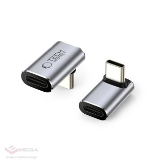 Adapter kątowy Tech-Protect Ultraboost AA03 USB-C - szary