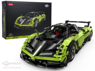 Autko 1:8 Pagani Huayra BC Klocki Zielony RASTAR