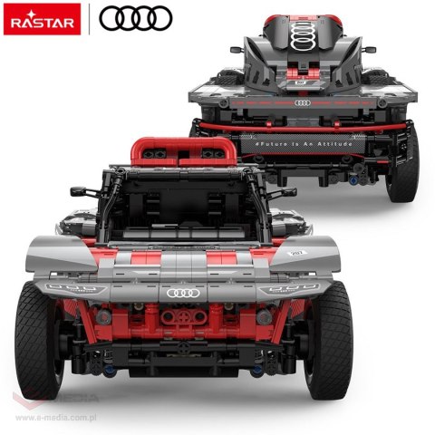 Autko Klocki 1:14 Audi RS Q e-tron Szary RASTAR