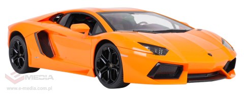 Autko R/C 1:10 Lamborghini Aventador Pomarańczowe RASTAR