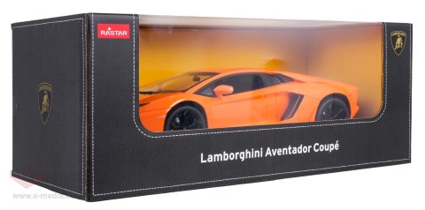 Autko R/C 1:10 Lamborghini Aventador Pomarańczowe RASTAR