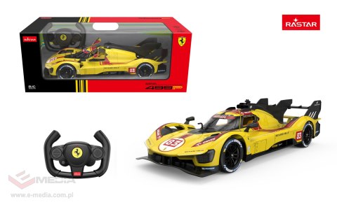 Autko R/C 1:14 Ferrari 499P Żółte RASTAR