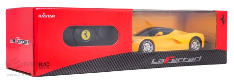 Autko R/C 1:24 Ferrari LaFerrari Żółte RASTAR
